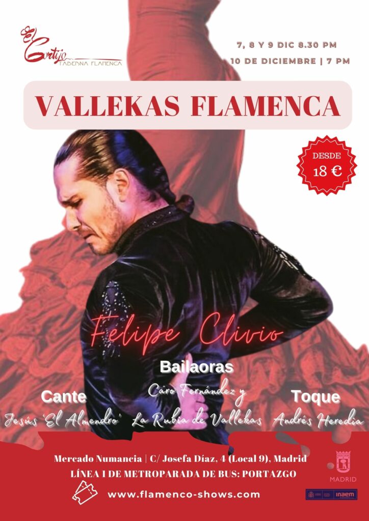 Felipe Clivio en Tablao Flamenco El Cortijo Madrid