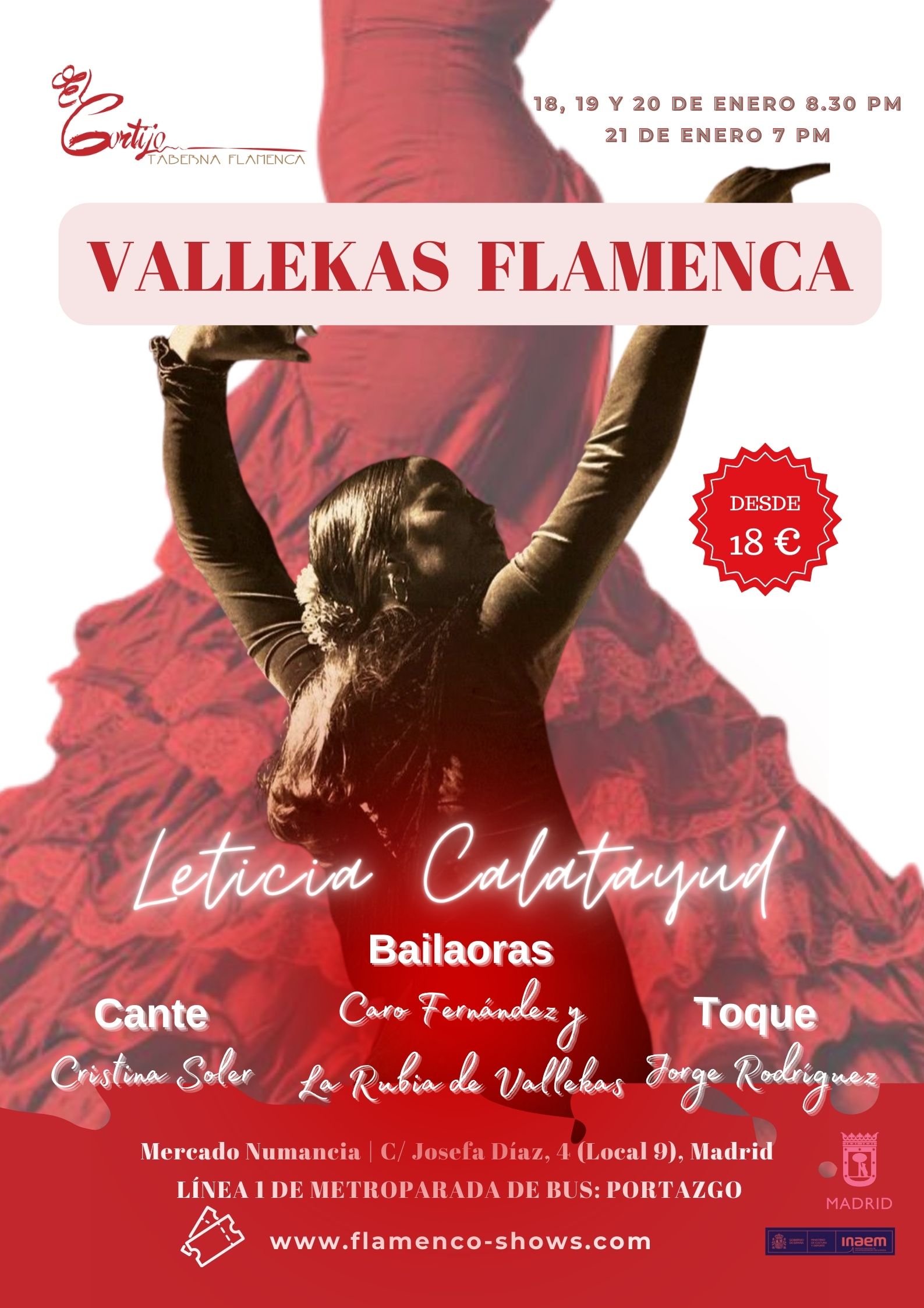 Tablao flamenco en Madrid