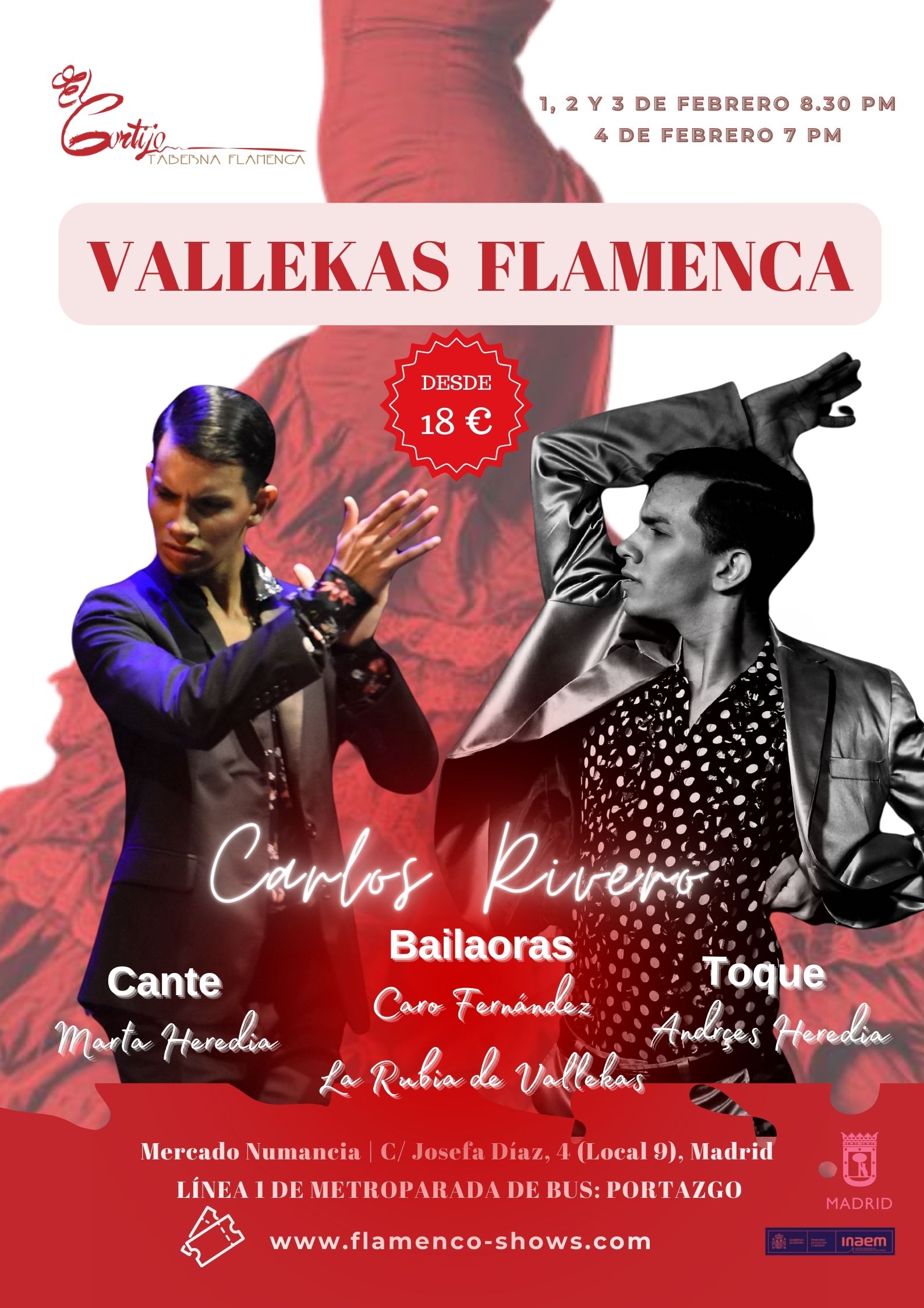 Tablao flamenco en Madrid