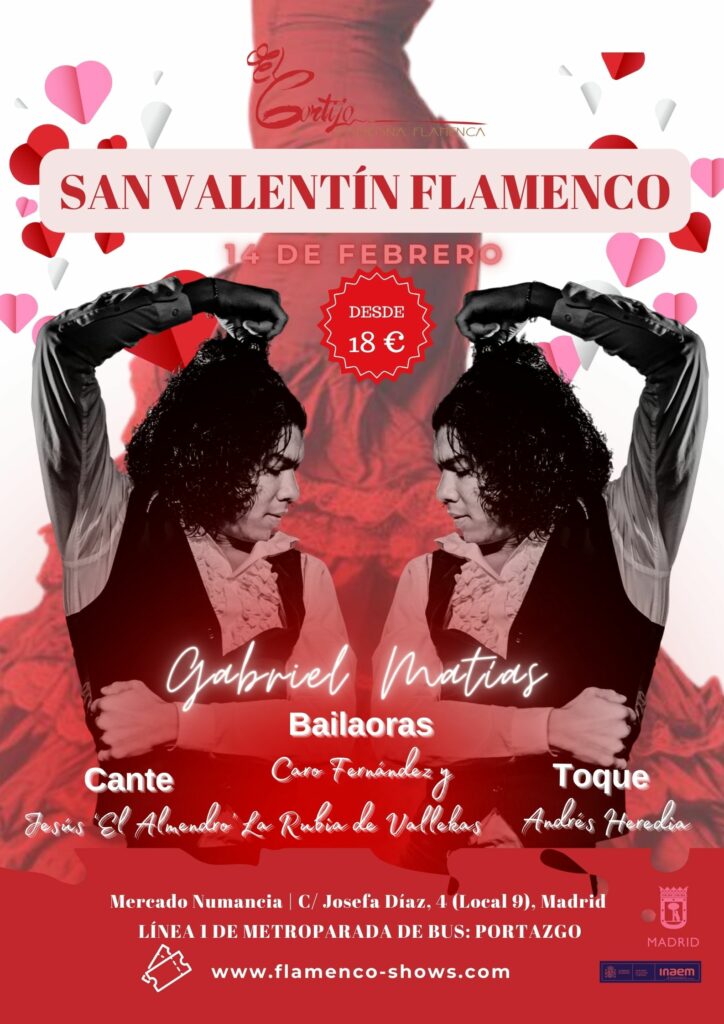 Espectáculo flamenco san valentín