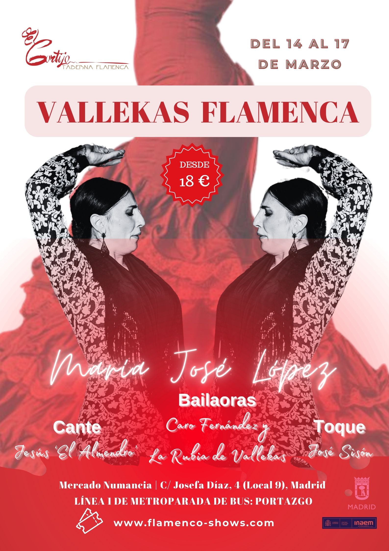 Tablao flamenco en Madrid
